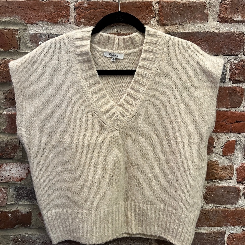 Madewell Chunky Sweater Vest